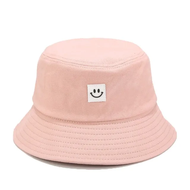 2020 Summer Bucket Hats Women Men's Panama Hat Double-sided Wear Fishing Hat Fisherman Cap for Boys/Girls Bob Femme Gorro MZ005