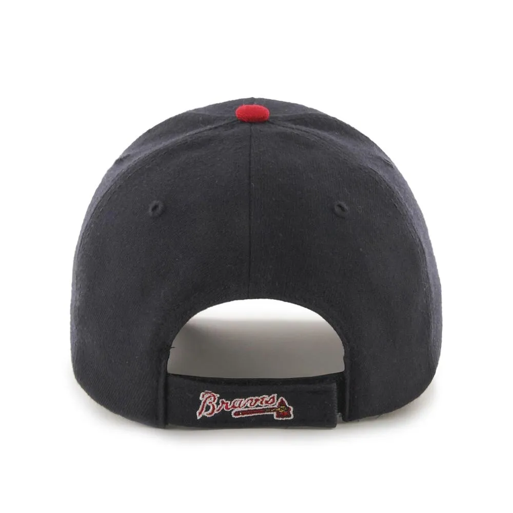 47 Brand Atlanta Braves MVP Navy Dad Hat