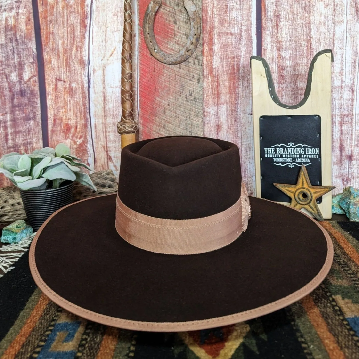 4X Wool Felt Hat the "Cowpuncher" by Bailey   W18RDA