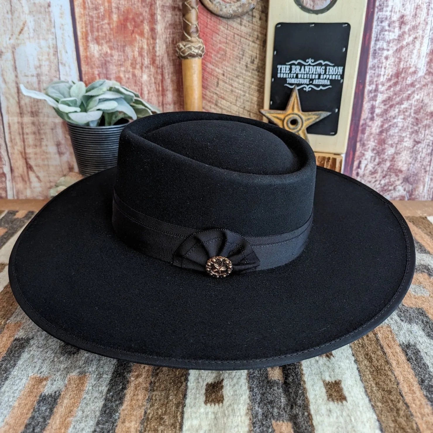 4X Wool Felt Hat the "Cowpuncher" by Bailey   W18RDA