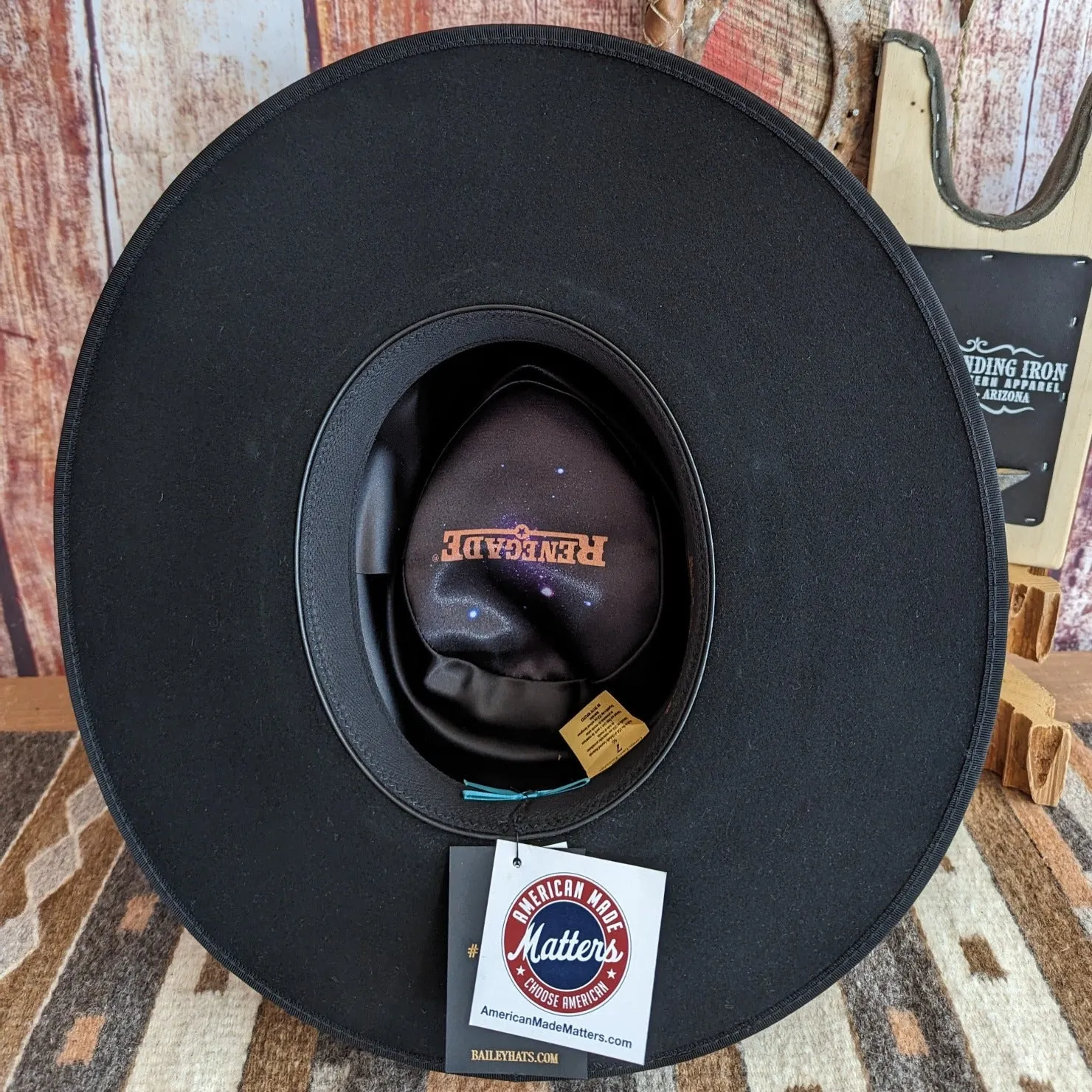 4X Wool Felt Hat the "Cowpuncher" by Bailey   W18RDA