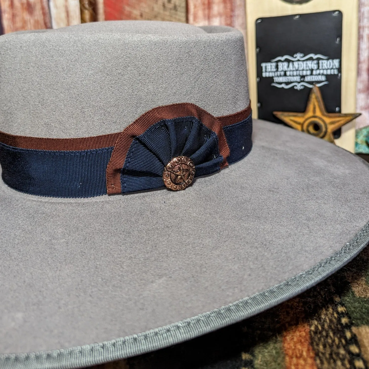 4X Wool Felt Hat the "Cowpuncher" by Bailey   W18RDA