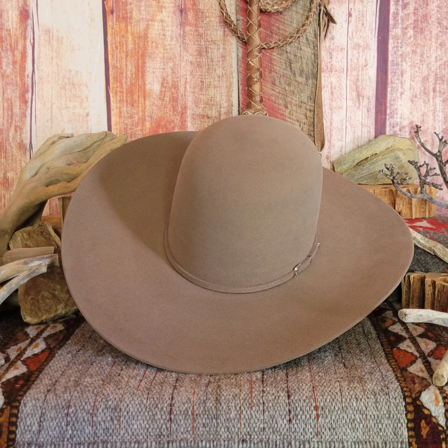 7X Beaver Hat the “Open Crown” by Rodeo King OCRWN