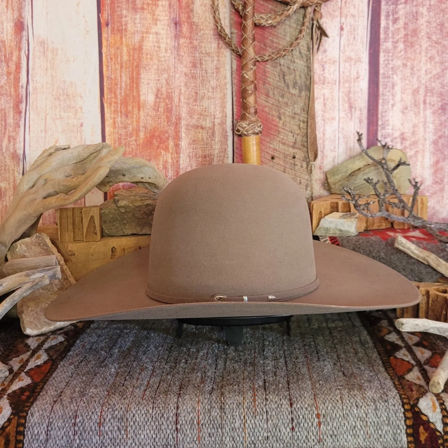 7X Beaver Hat the “Open Crown” by Rodeo King OCRWN