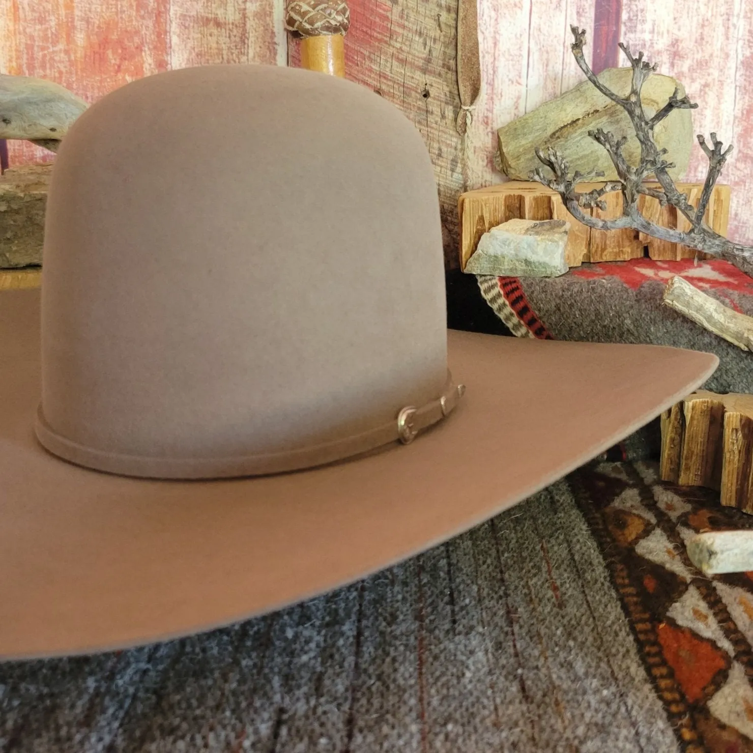 7X Beaver Hat the “Open Crown” by Rodeo King OCRWN
