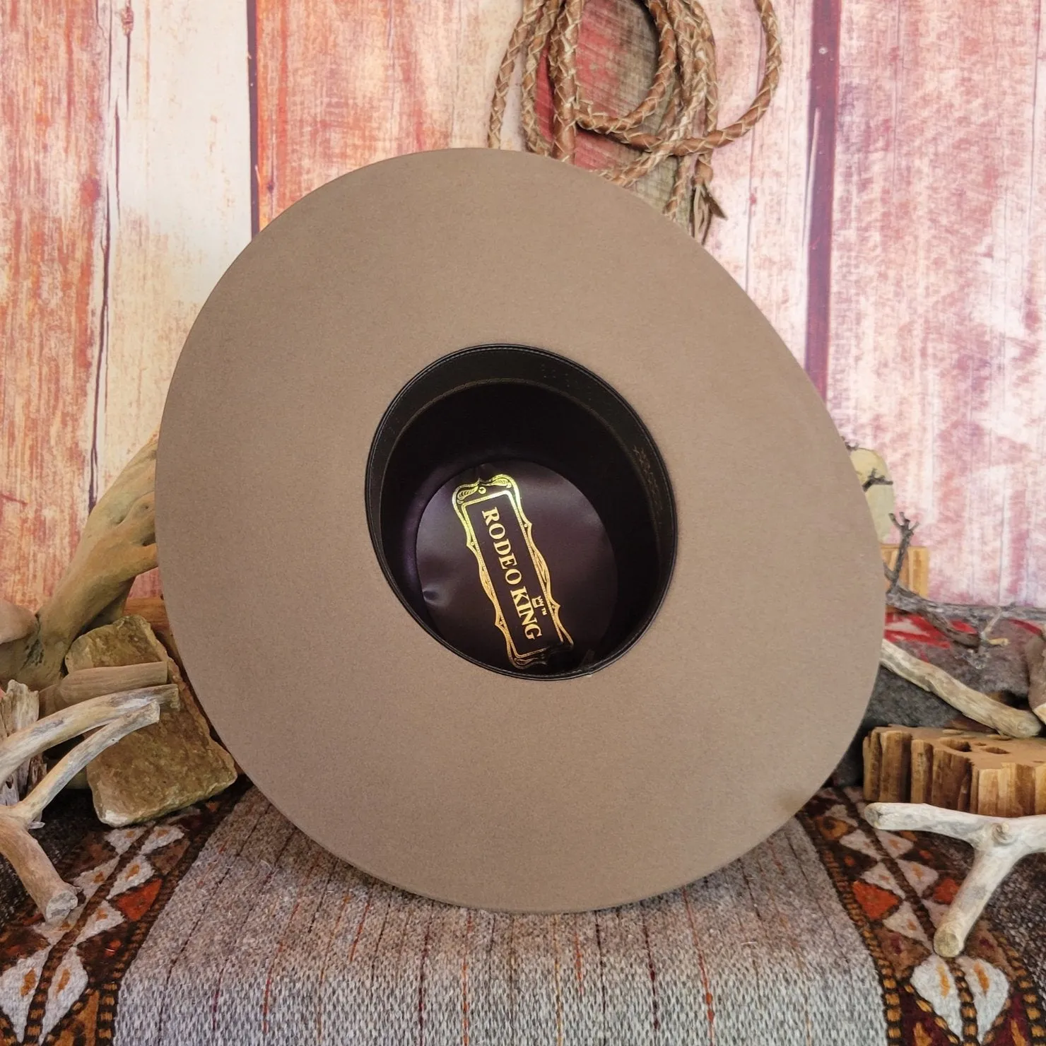 7X Beaver Hat the “Open Crown” by Rodeo King OCRWN