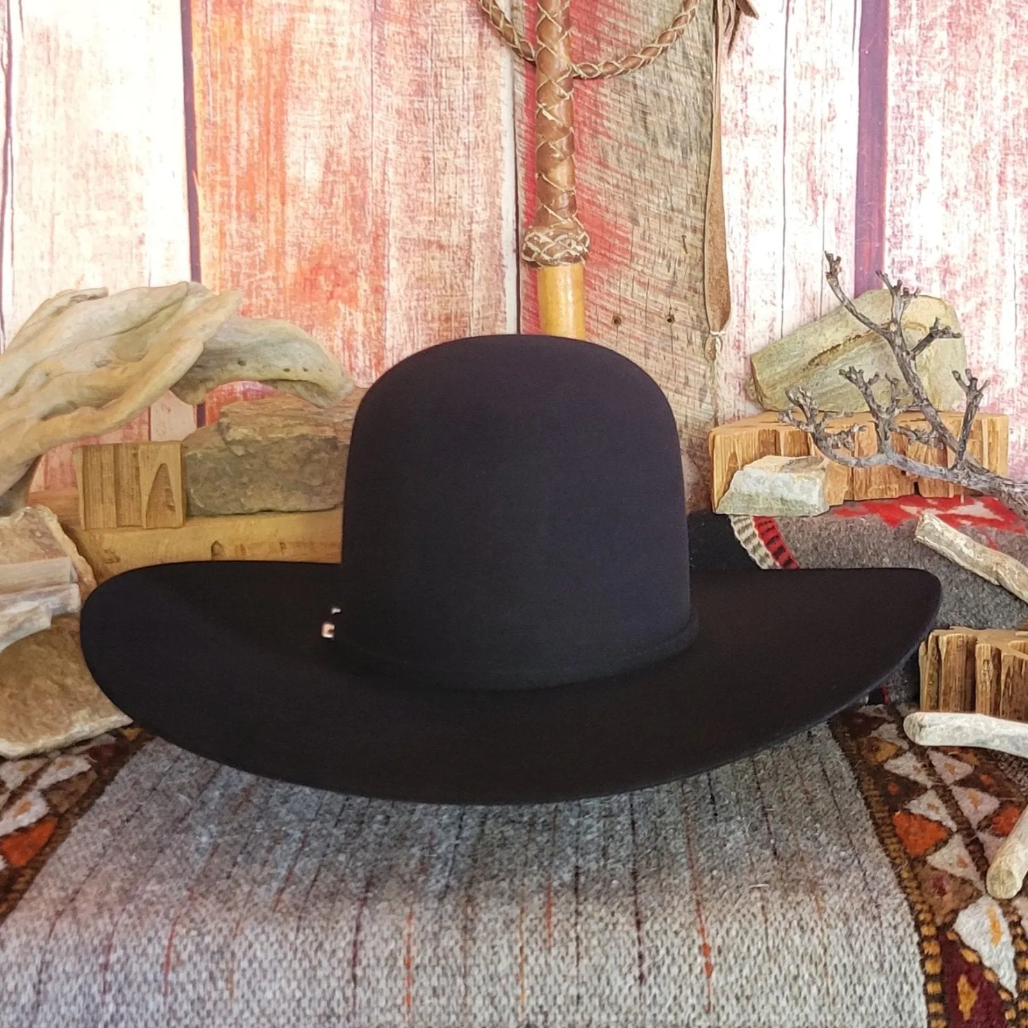 7X Beaver Hat the “Open Crown” by Rodeo King OCRWN
