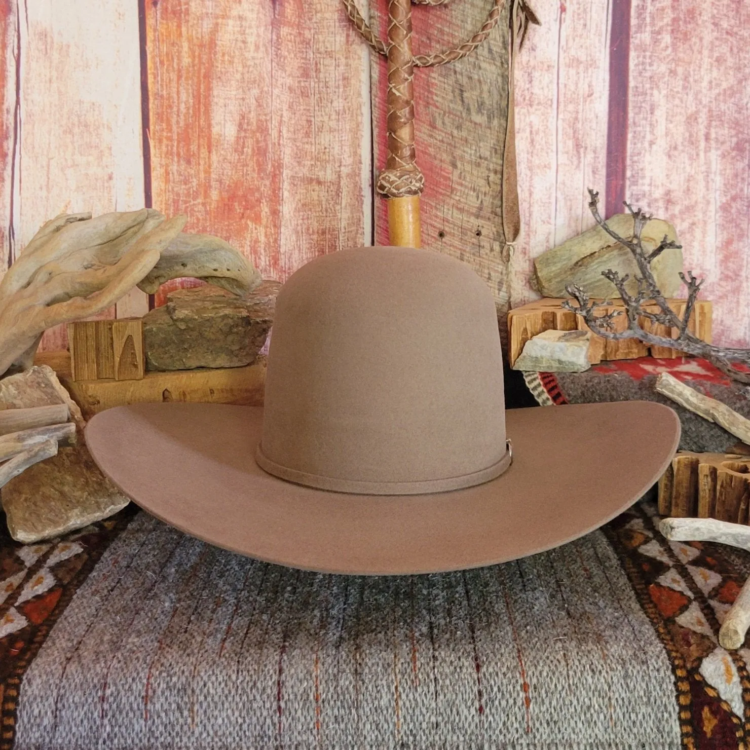 7X Beaver Hat the “Open Crown” by Rodeo King OCRWN