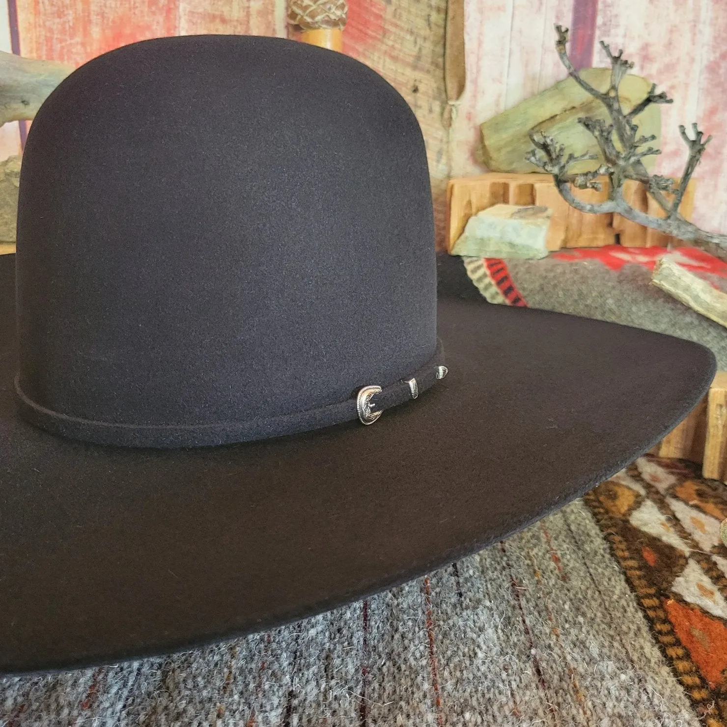 7X Beaver Hat the “Open Crown” by Rodeo King OCRWN
