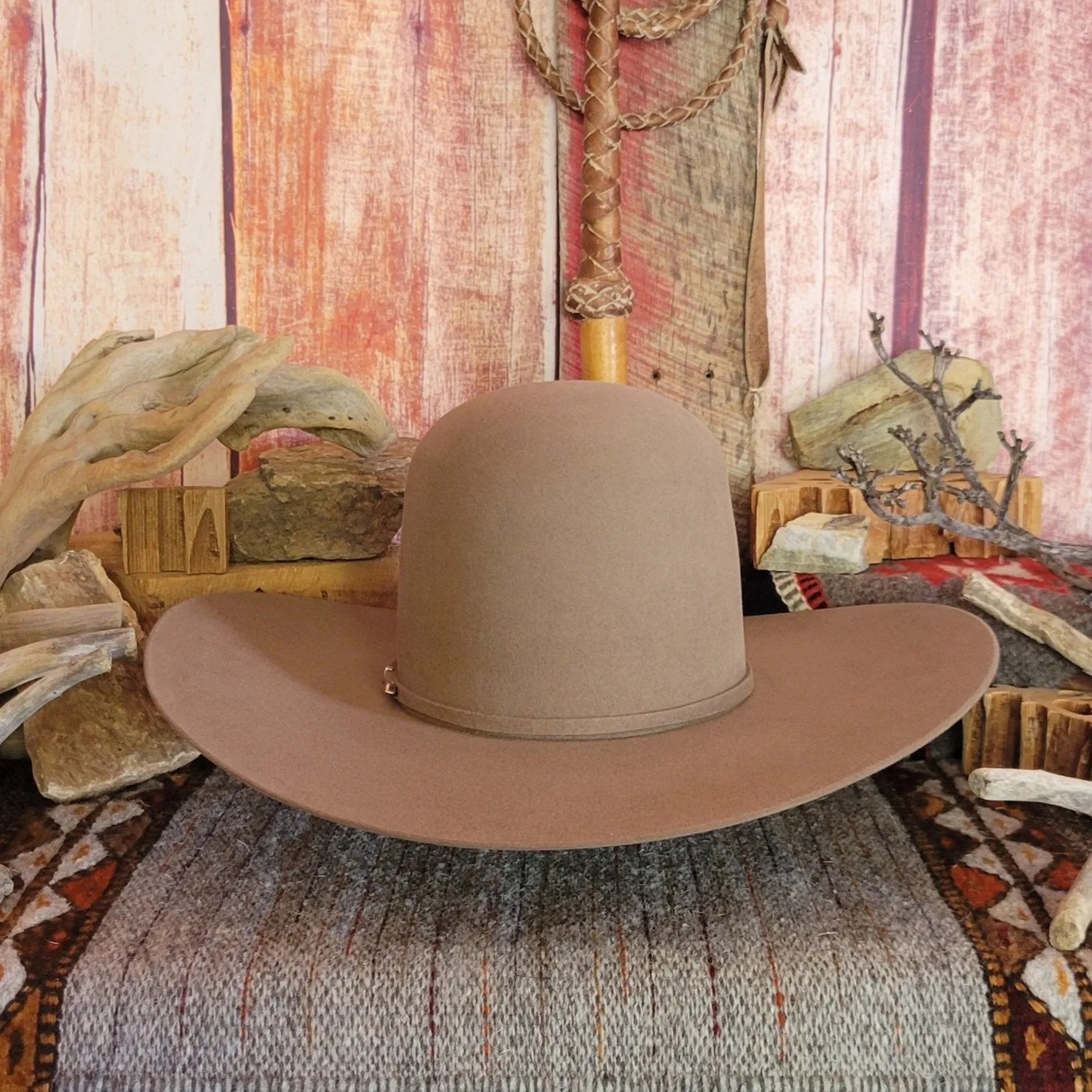 7X Beaver Hat the “Open Crown” by Rodeo King OCRWN