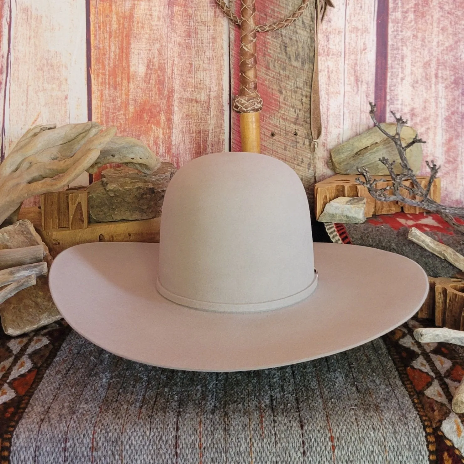 7X Beaver Hat the “Open Crown” by Rodeo King OCRWN