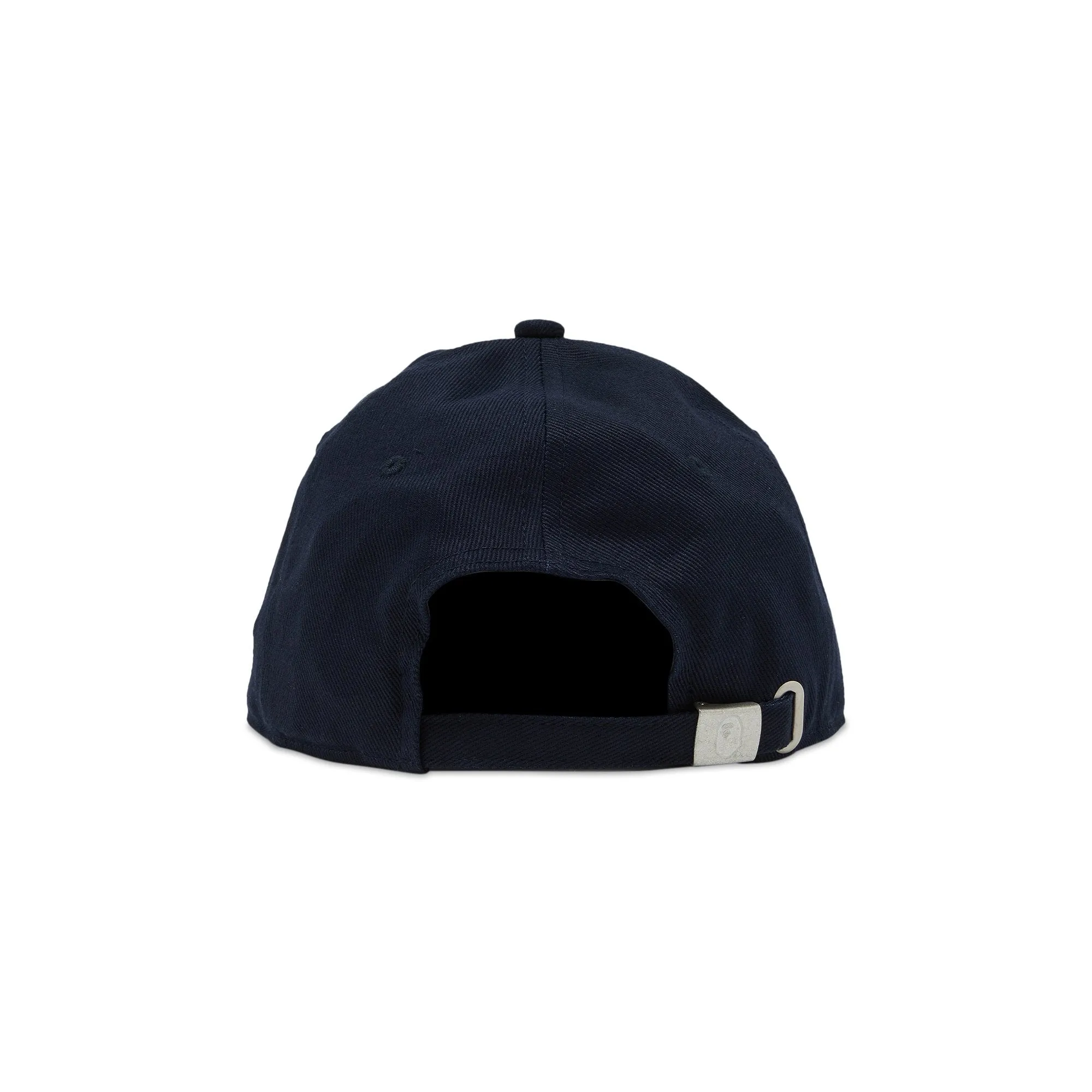BAPE Multi Fonts Patch Panel Cap, Navy Blue