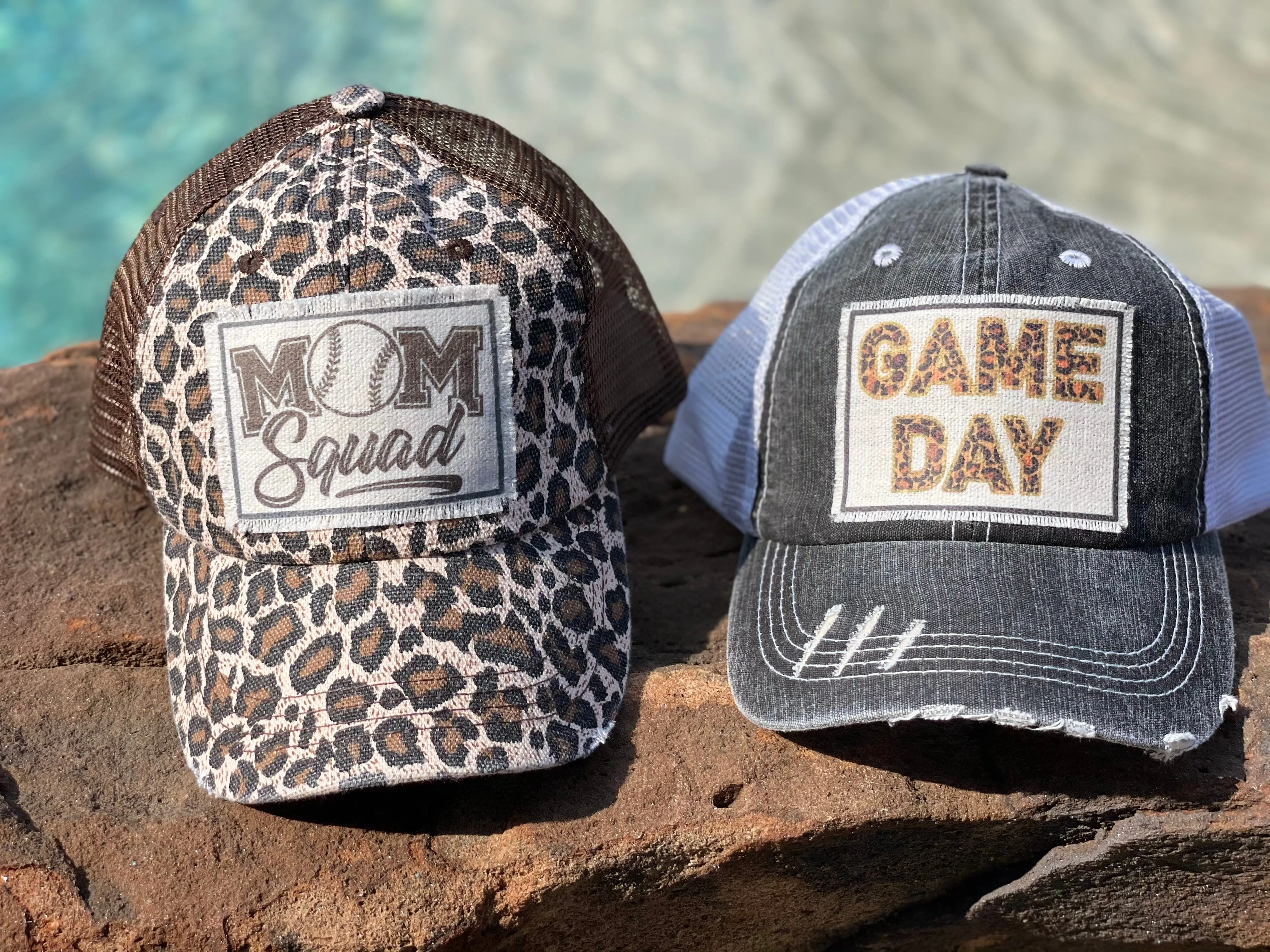 Baseball Themed Caps