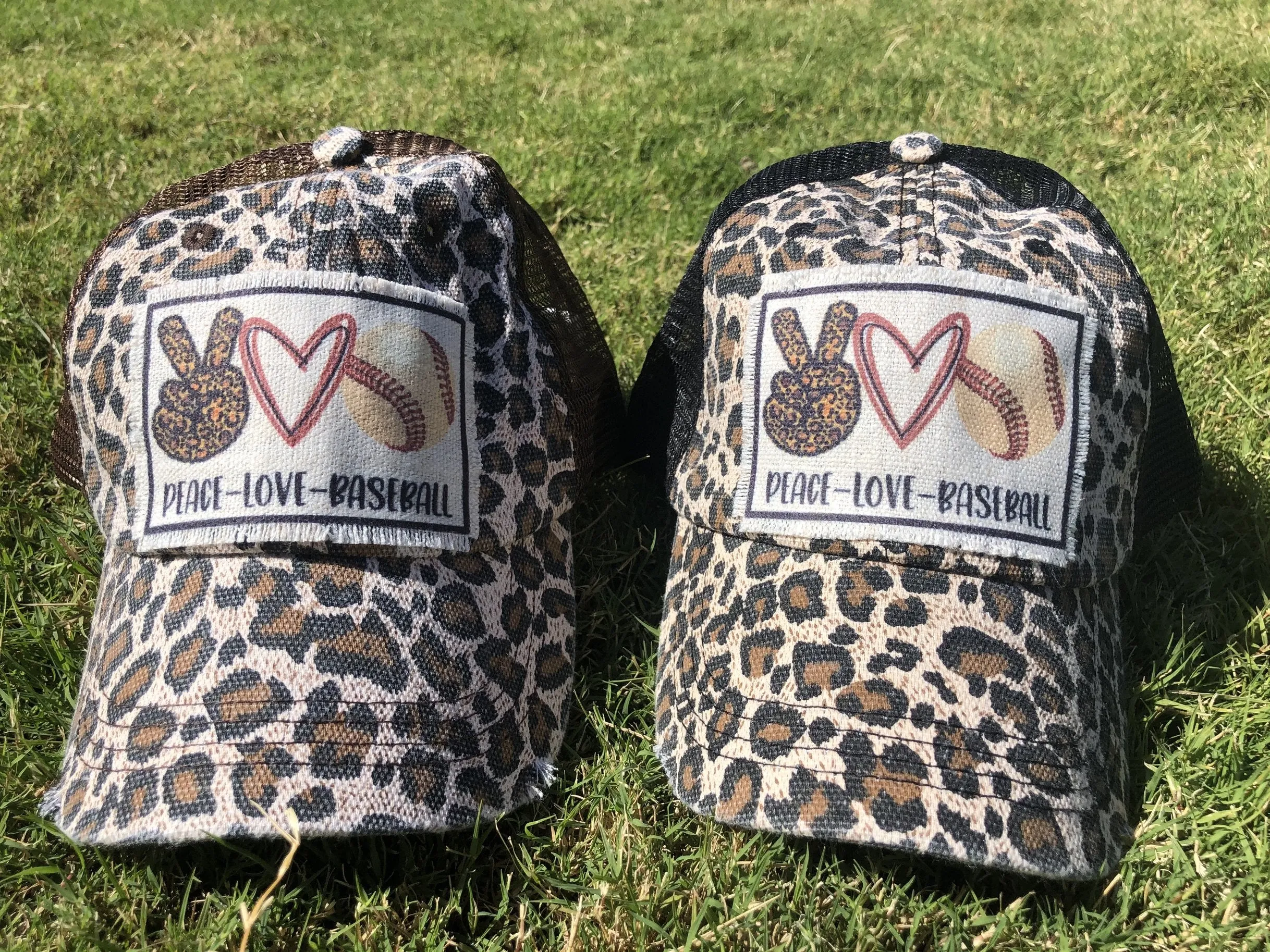 Baseball Themed Caps