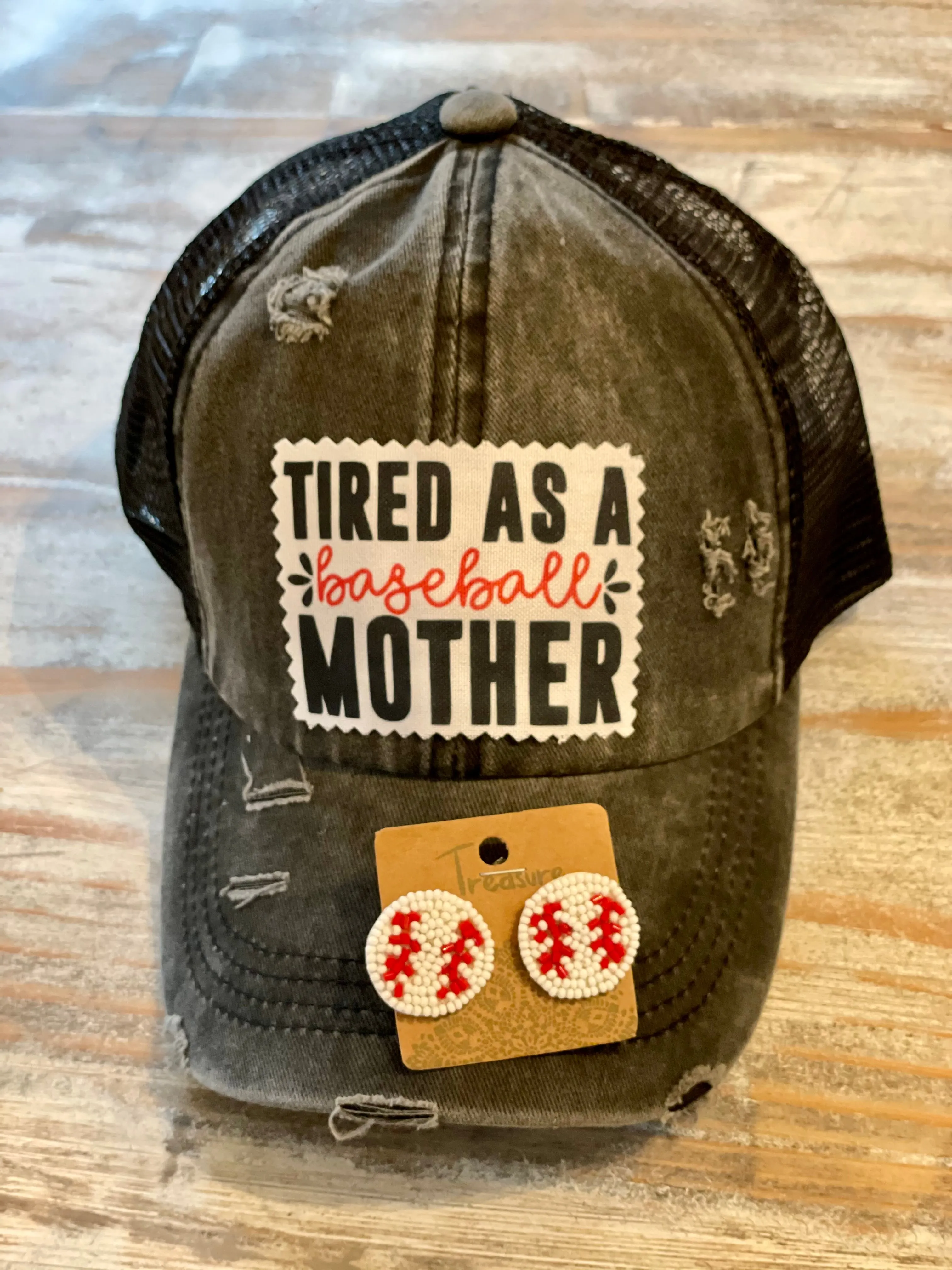 Baseball Themed Caps