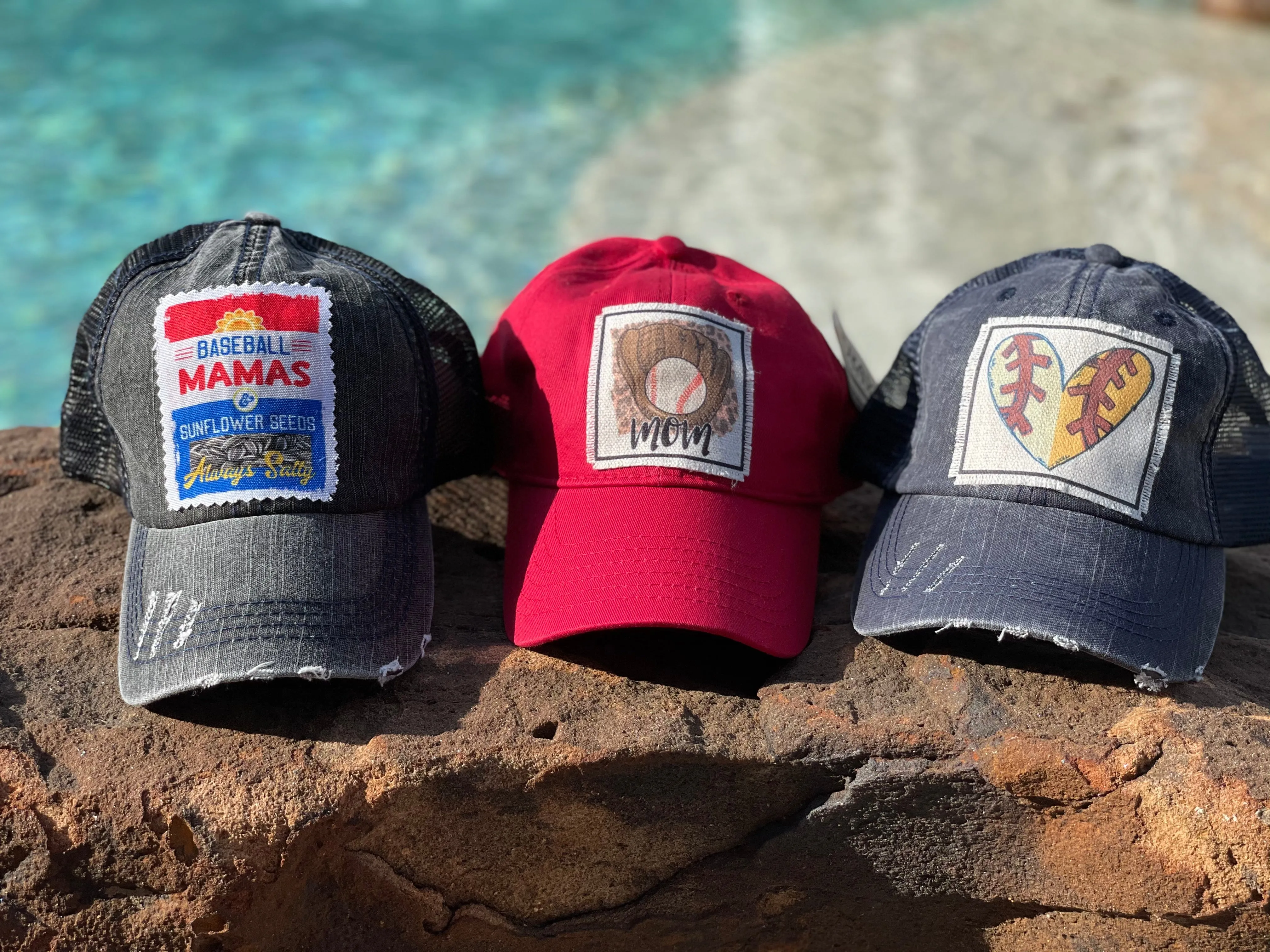 Baseball Themed Caps
