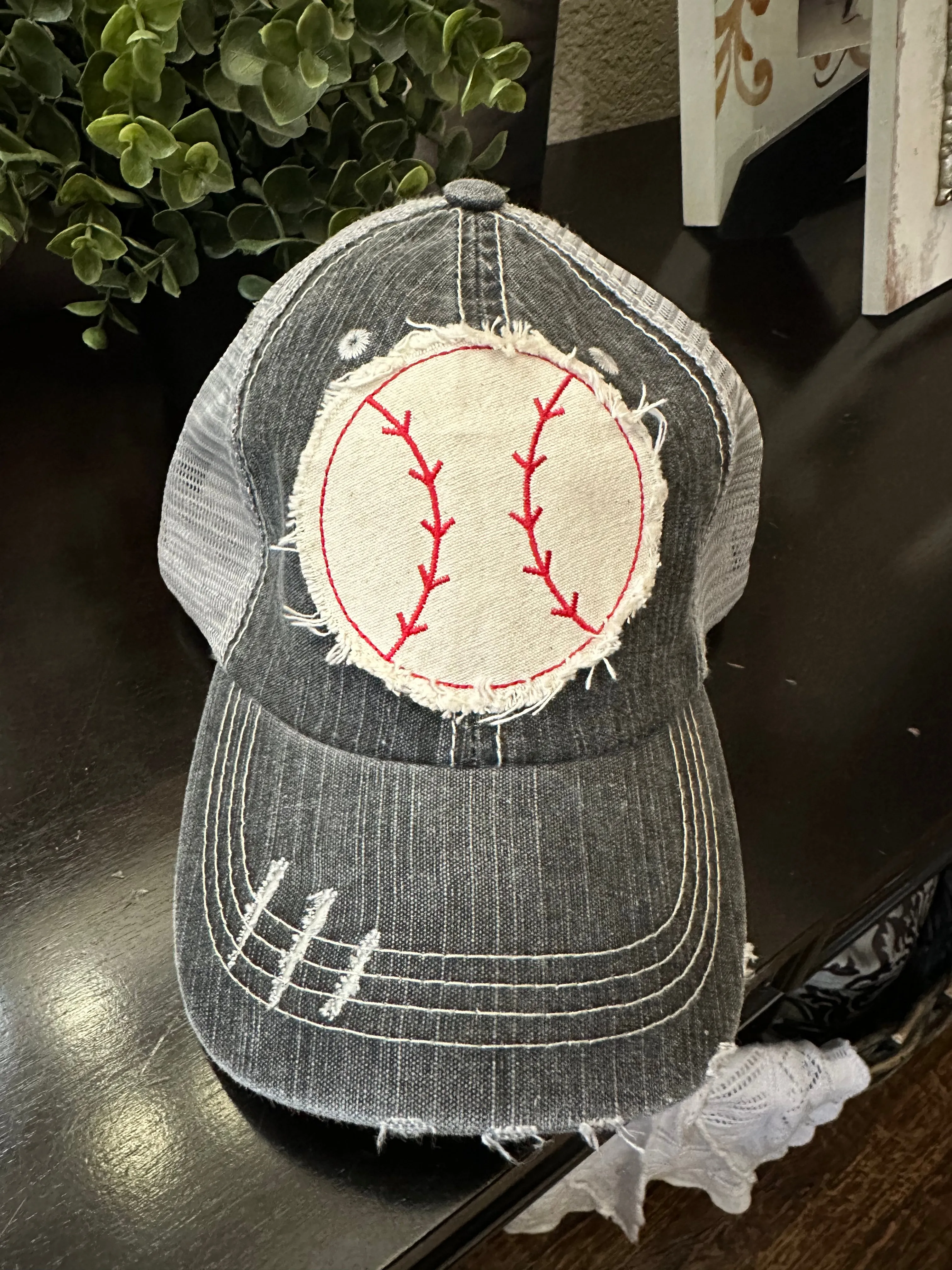 Baseball Themed Caps
