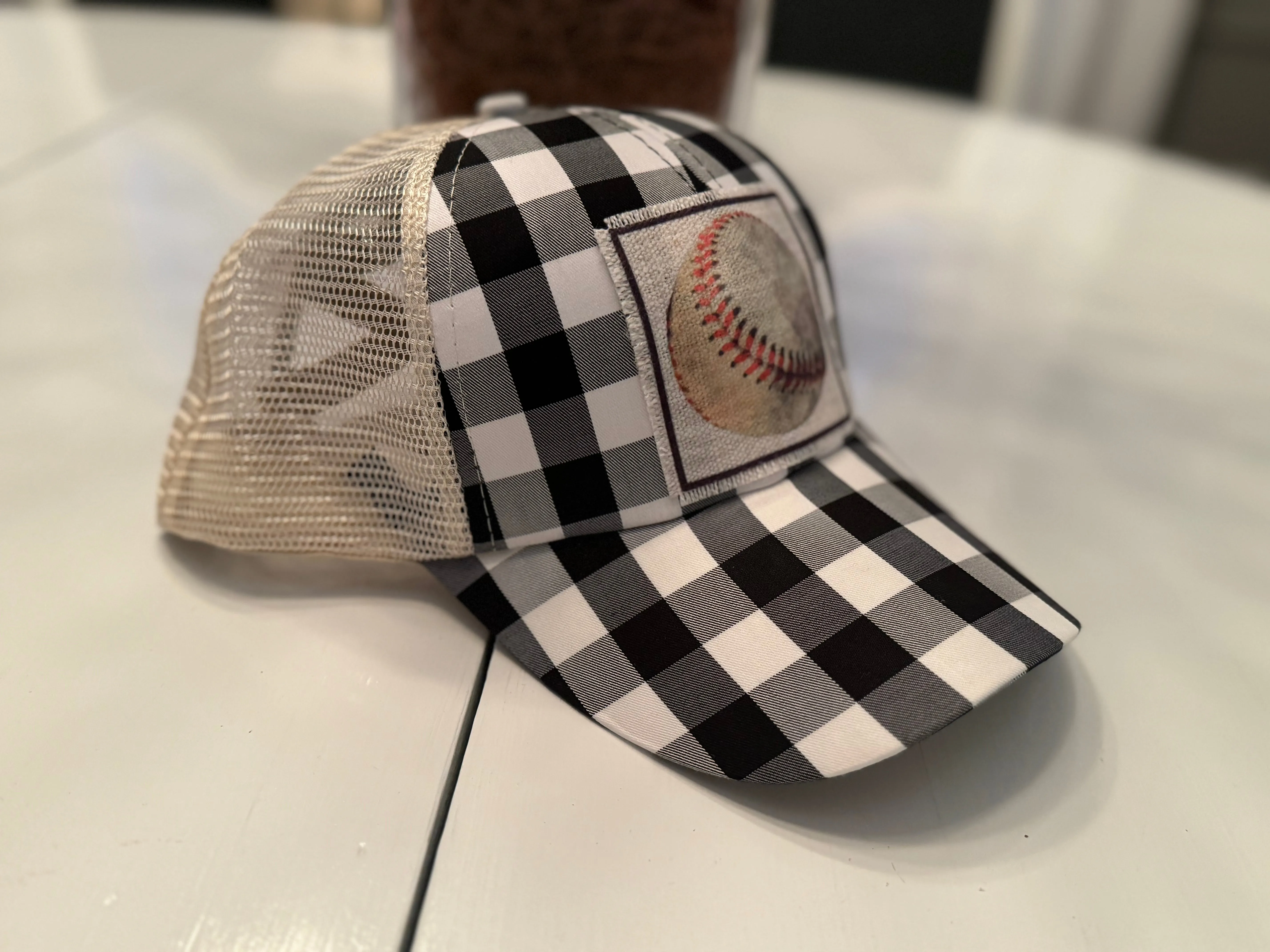 Baseball Themed Caps