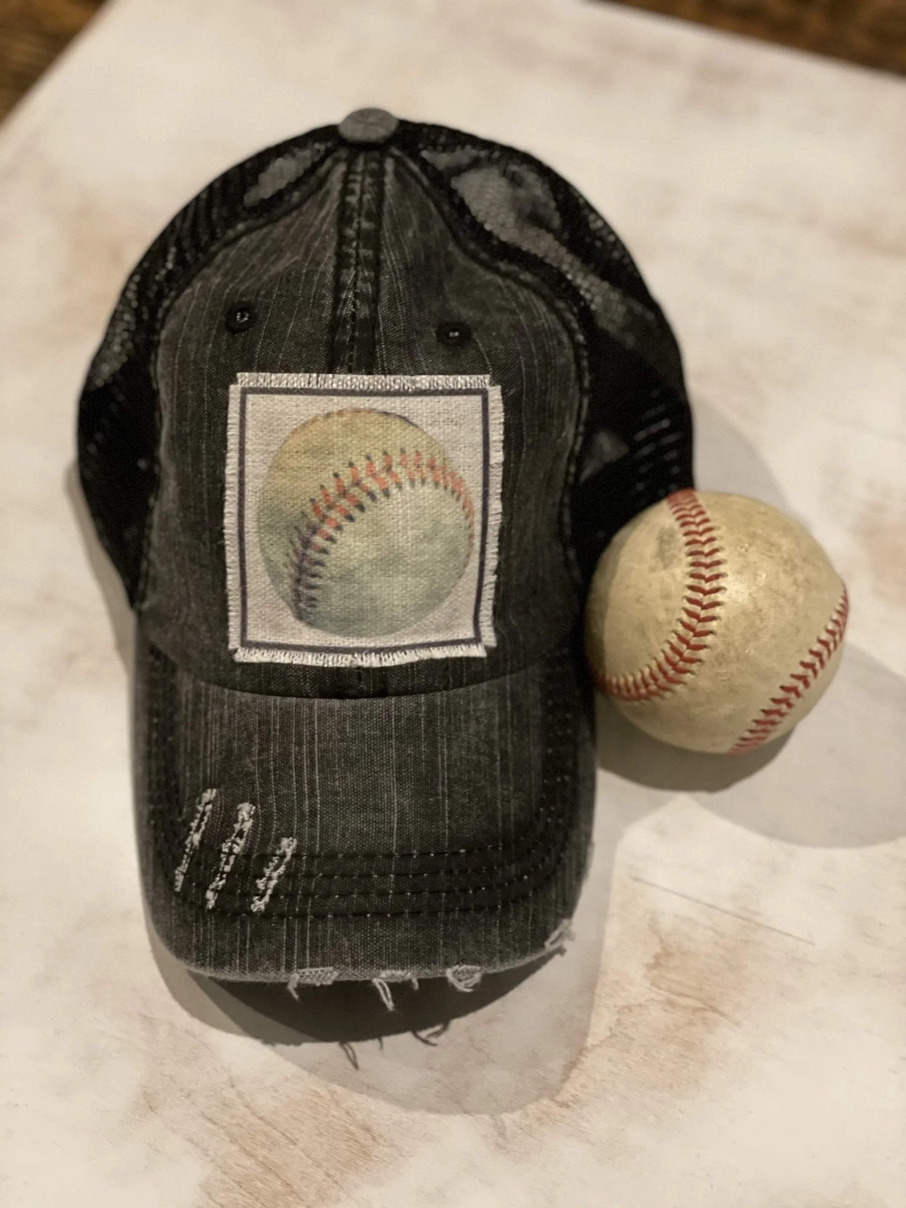 Baseball Themed Caps