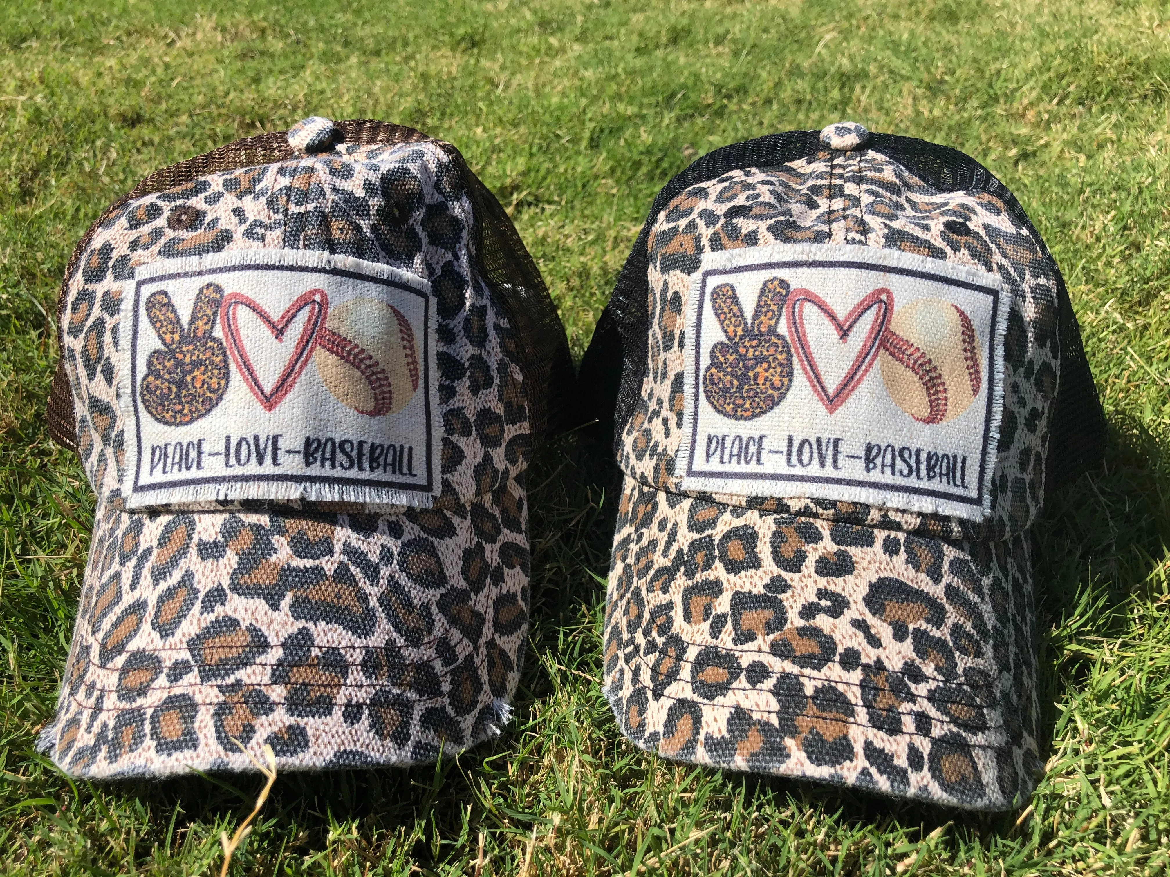Baseball Themed Caps