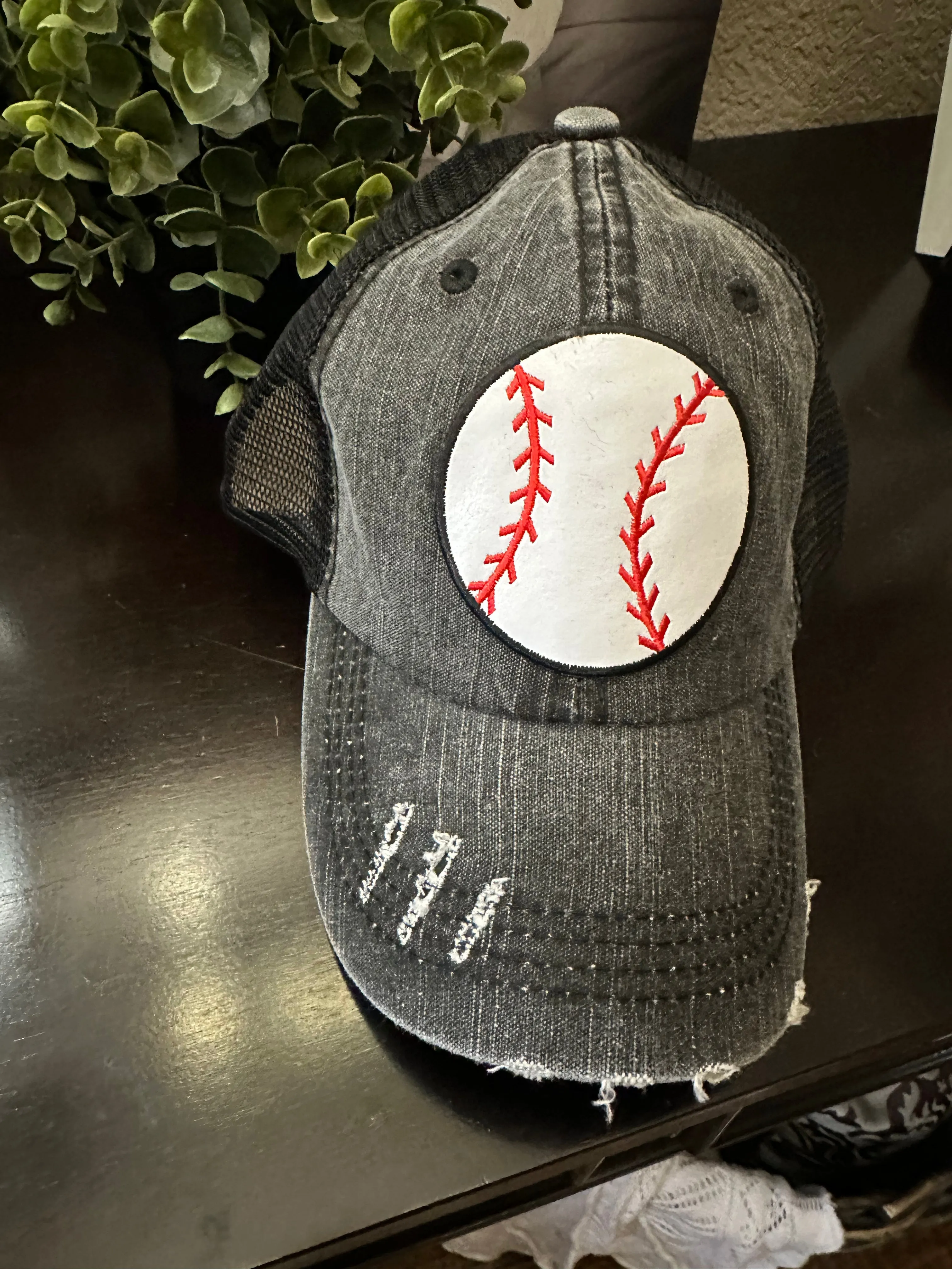 Baseball Themed Caps