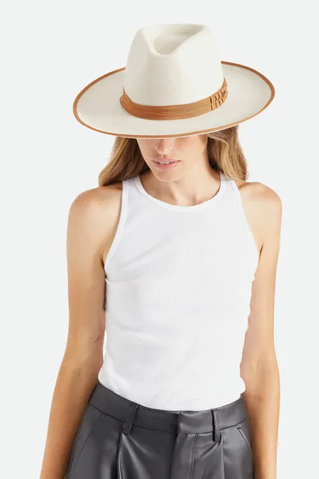 Brixton Reno Fedora Hat  - Dove