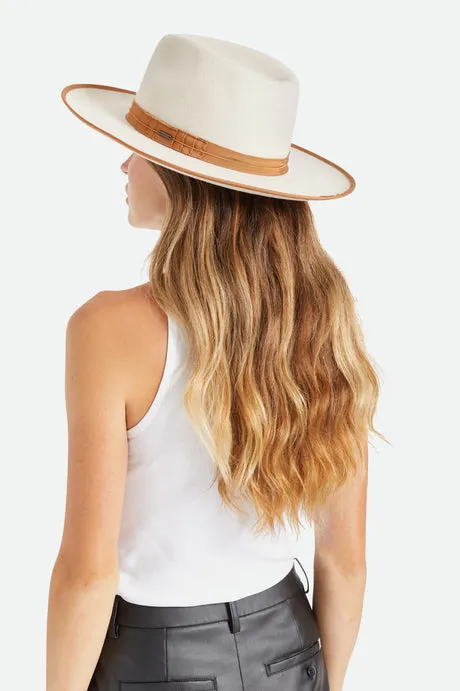 Brixton Reno Fedora Hat  - Dove