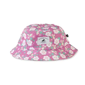 BUCKET HAT - Purple Floral