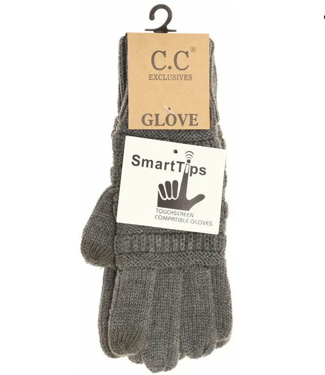 Cable Knit Gloves