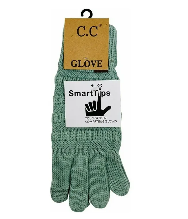 Cable Knit Gloves