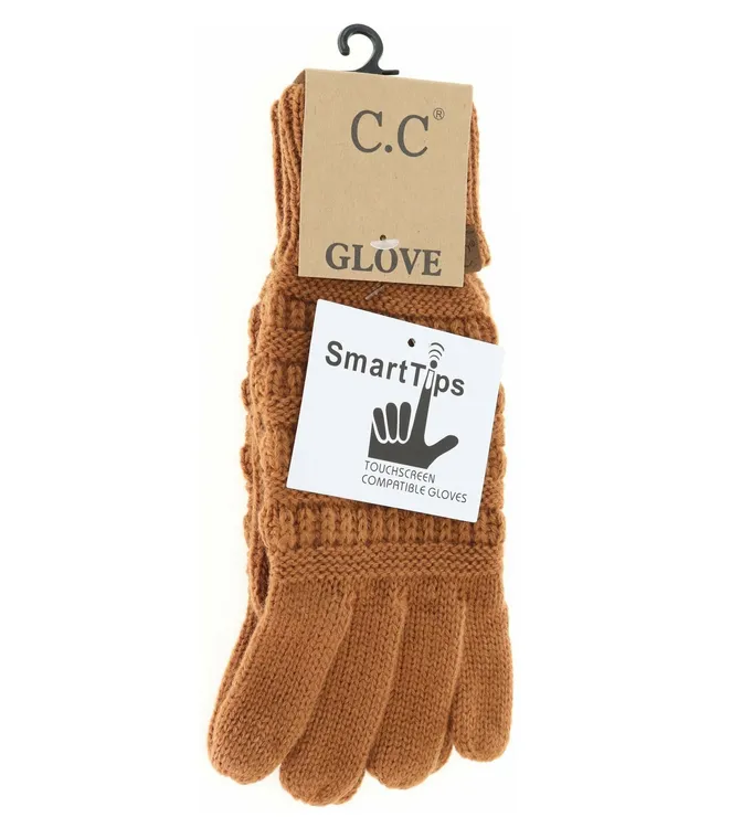 Cable Knit Gloves