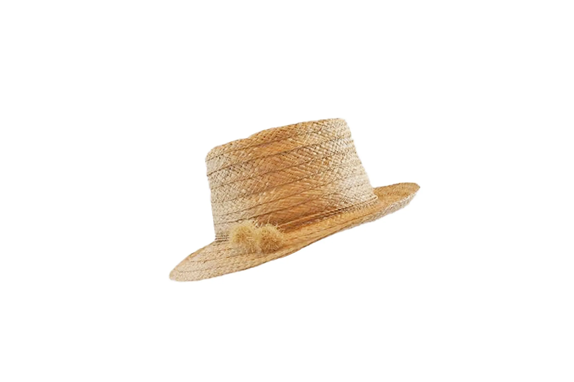 Cathcart, Children's - Wide Braid Raffia Straw