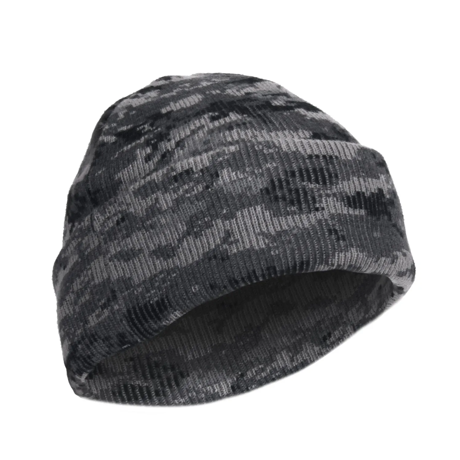Deluxe Camo Watch Cap Subdued Urban Digital Camo