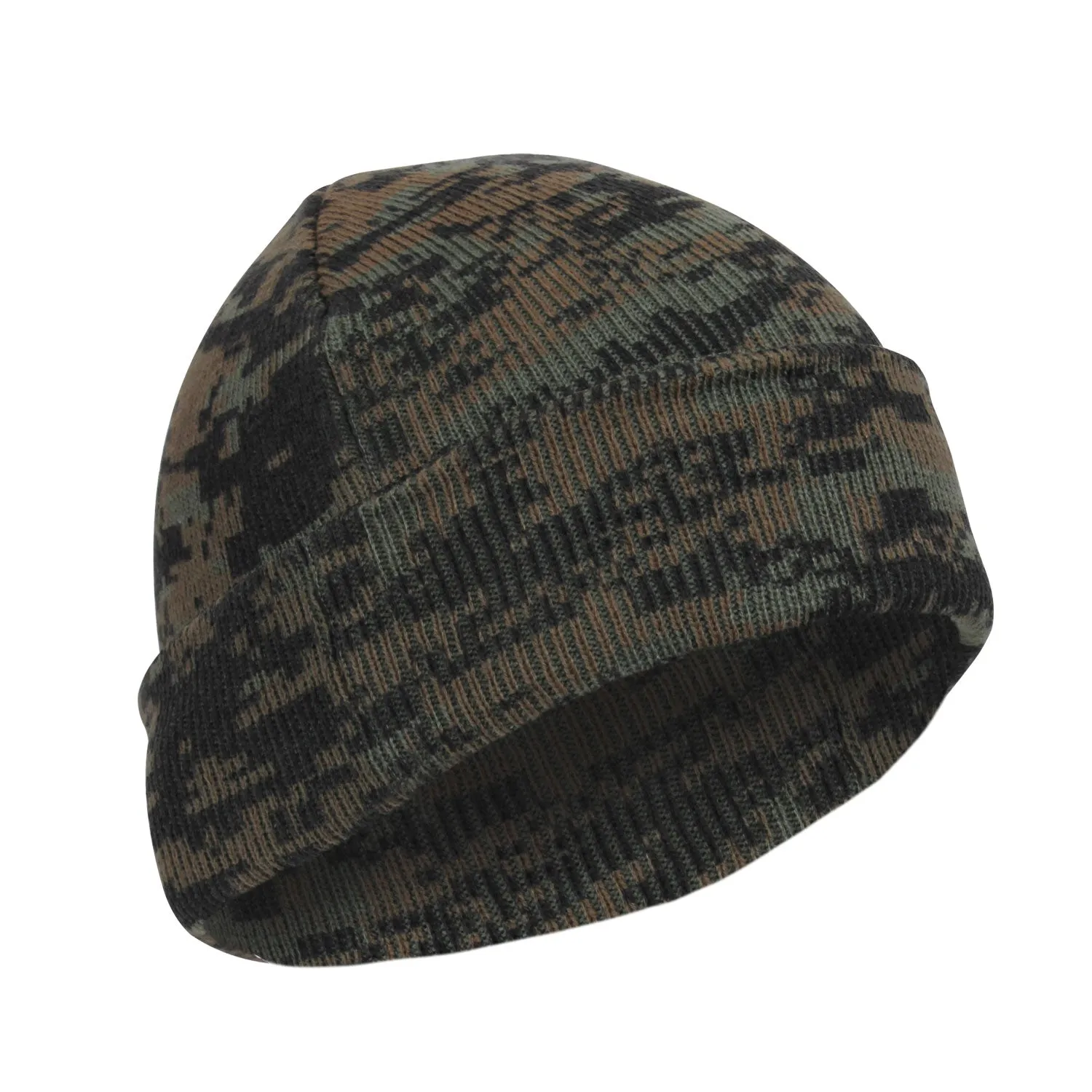 Deluxe Camo Watch Cap Subdued Urban Digital Camo