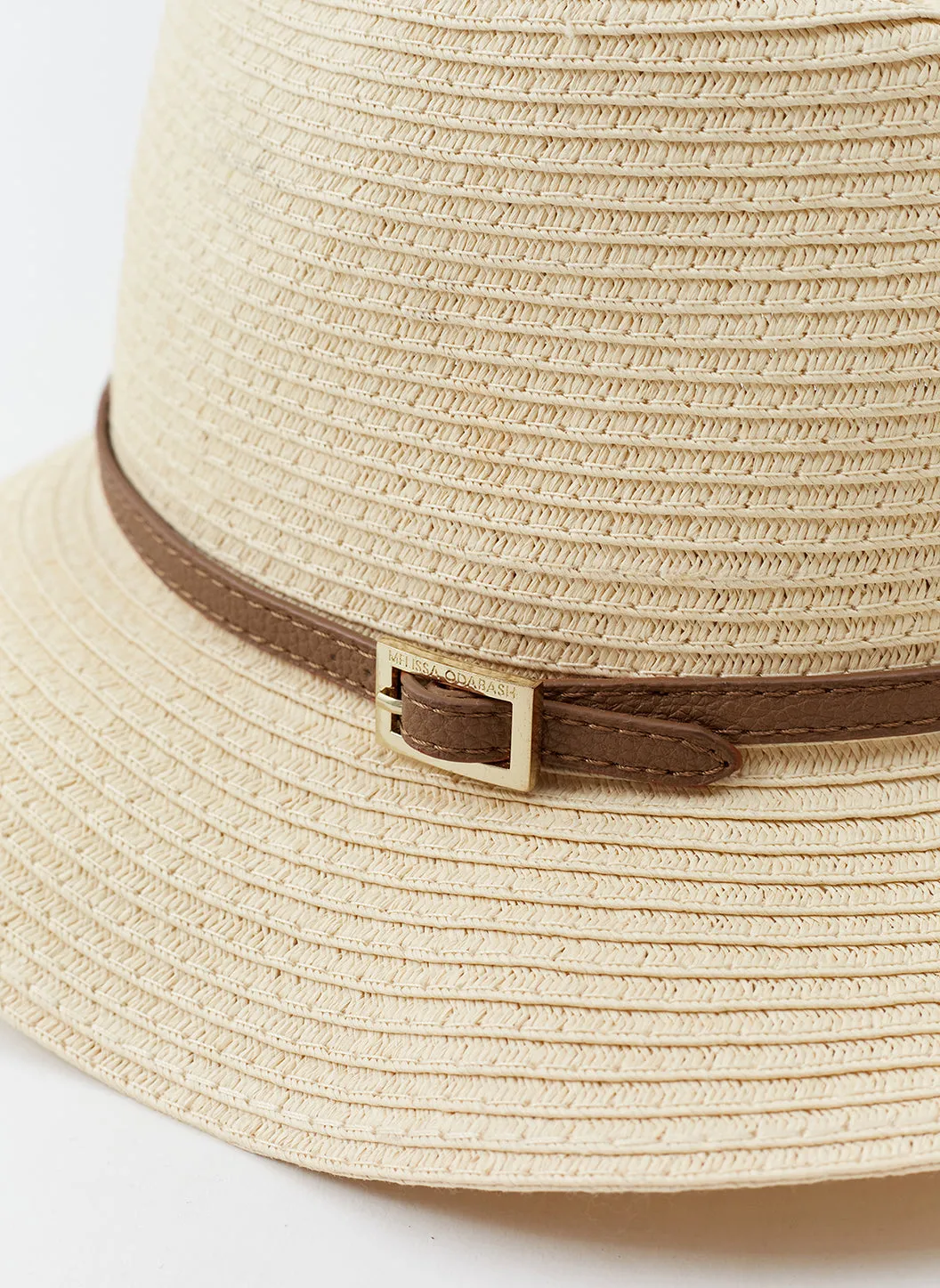Fedora Cream/Tan Hat