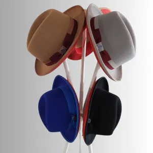 Fedora Roll Up Brim Princeton Hat Collection