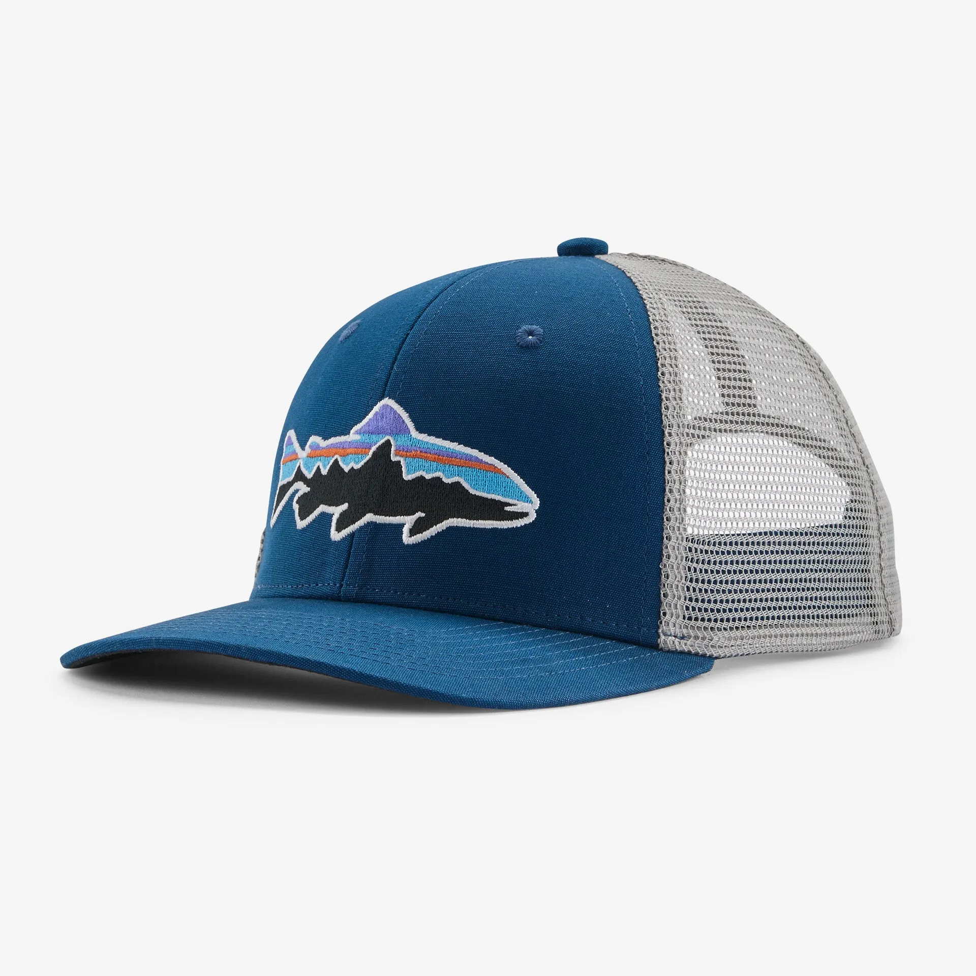 Fitz Roy Trout Trucker Patagonia Cap, Lagom Blue