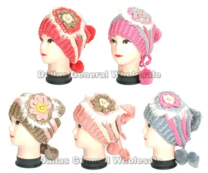 Girls Winter Fashion Beanie Caps Wholesale