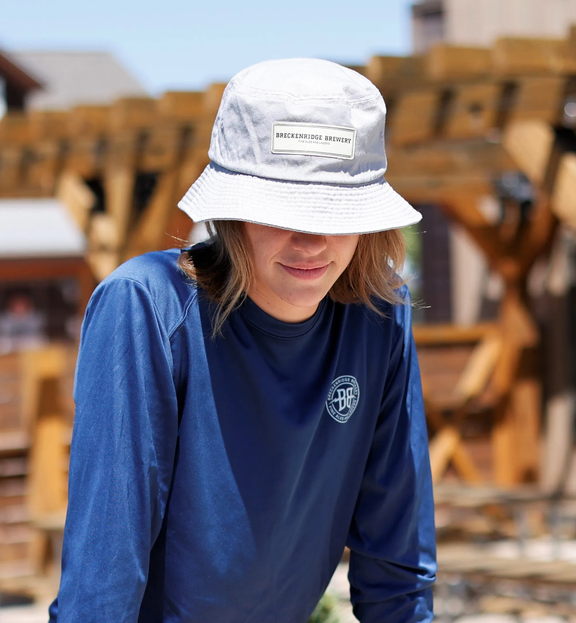 Grey Bucket Hat