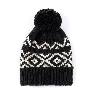 Knit toque - Ladies, color Black