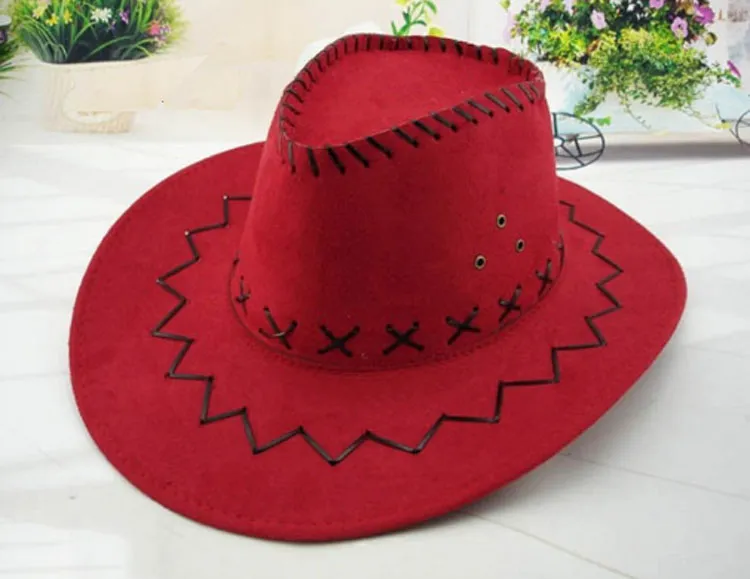 Little Kids Suede Cowboy Hats