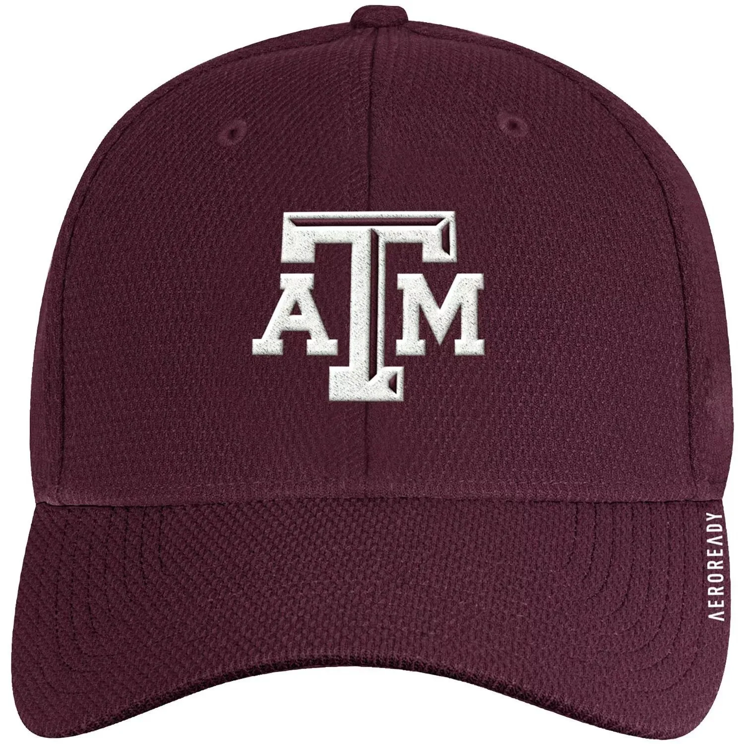 Men's adidas Maroon Texas A&M Aggies 2021 Sideline Coaches AEROREADY Flex Hat