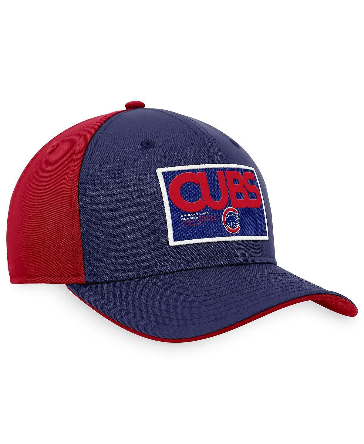 Men's Chicago Cubs Classic99 Red Colorblocked Snapback Performance Nike Cap