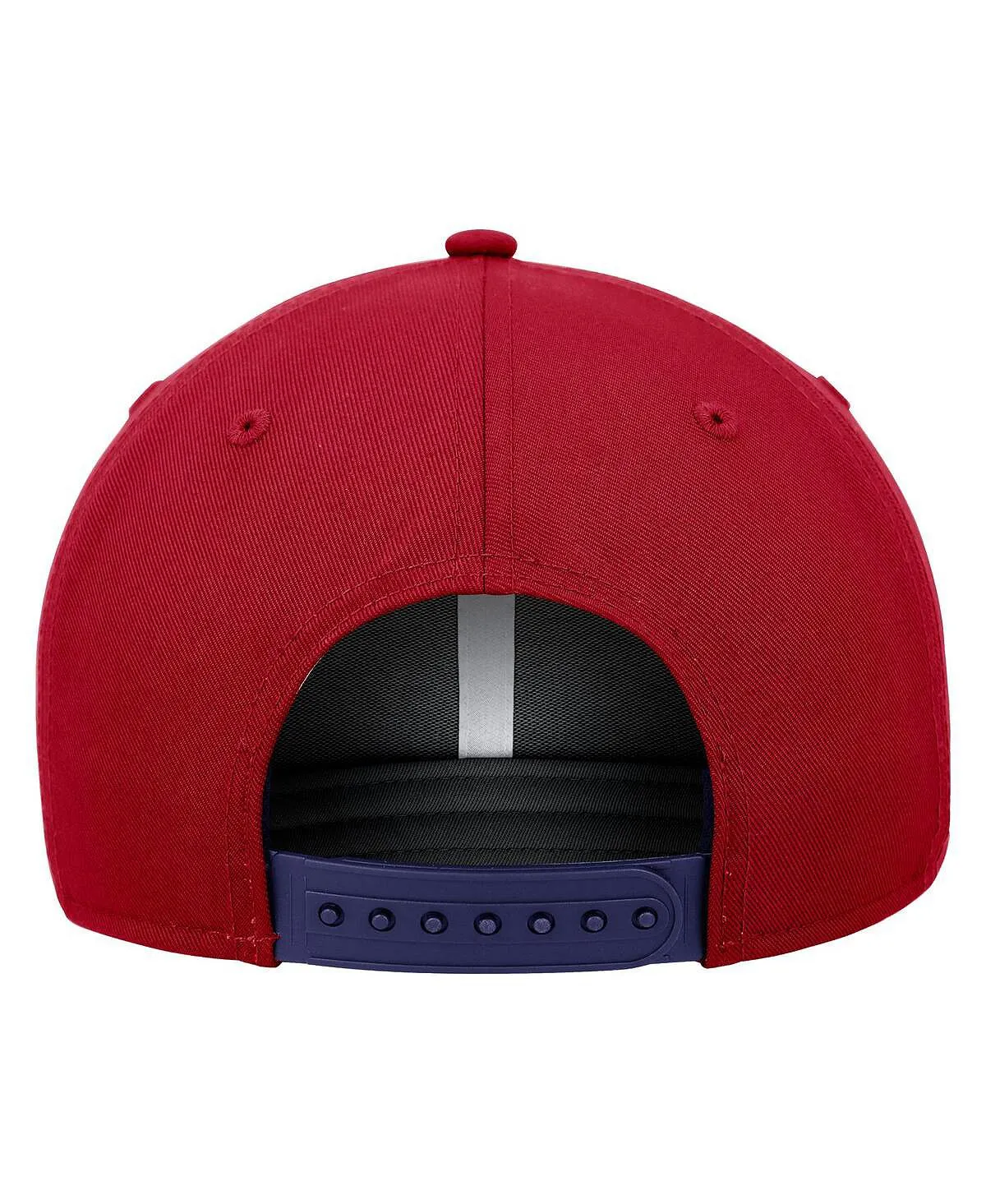 Men's Chicago Cubs Classic99 Red Colorblocked Snapback Performance Nike Cap