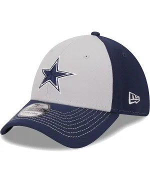 Men's Gray Basic Hat Dallas Cowboys 39THIRTY Flex Hat New Era