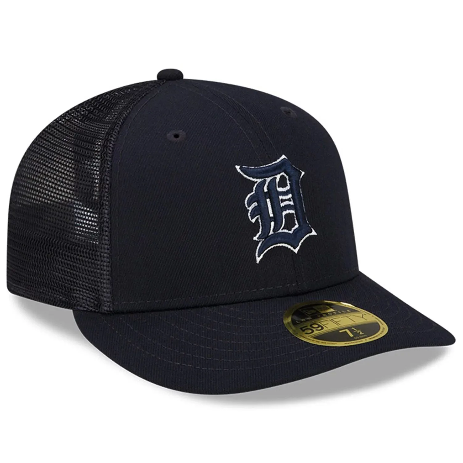 Men's New Era Navy Detroit Tigers 2022 Training Cap Low Profile 59FIFTY fitted hat