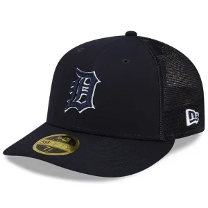 Men's New Era Navy Detroit Tigers 2022 Training Cap Low Profile 59FIFTY fitted hat
