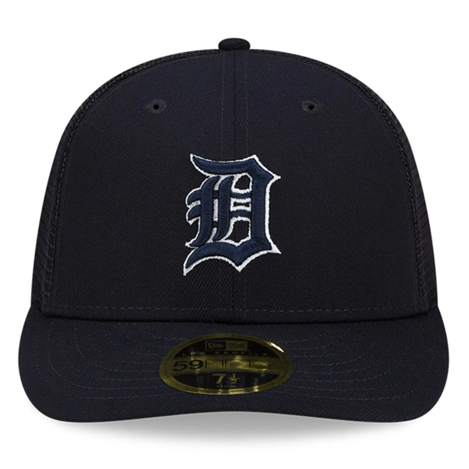 Men's New Era Navy Detroit Tigers 2022 Training Cap Low Profile 59FIFTY fitted hat