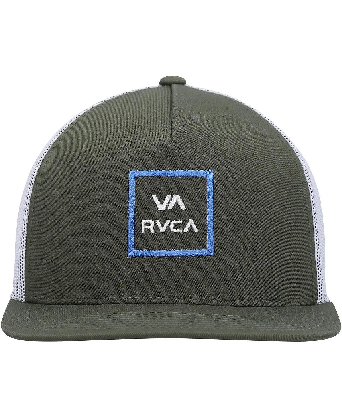 Men's Olive VA All the Way Trucker Snapback RVCA Cap