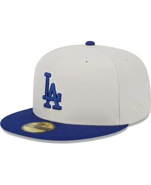 Men's Royal Los Angeles Dodgers World Class Gray Hat with Back Patch 59FIFTY. New Era